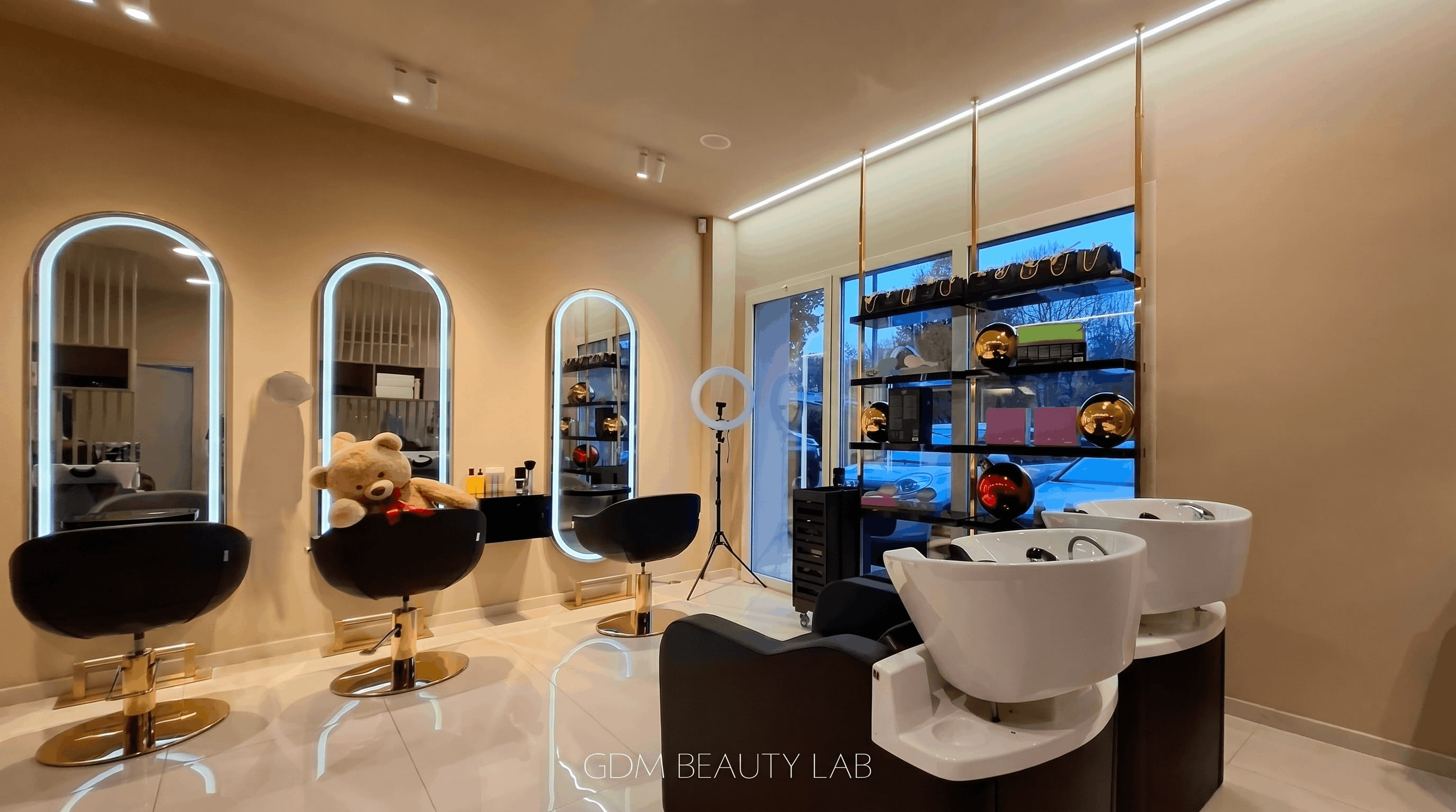 GDM Beauty Lab — interni del salone